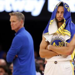 Kerr quips Warriors should trade misfiring Curry