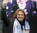 "Que dejen tranquilo a Forlán, está bien aquí"