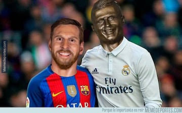 Real Madrid y Barcelona, protagonistas de los mejores memes