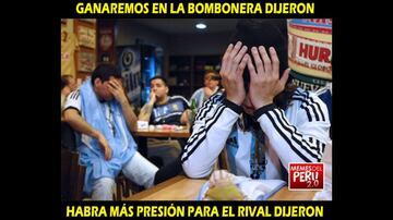 Los memes del tropiezo de la Argentina de Messi ante Perú