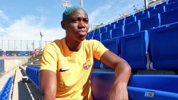 Oshoala, alto y claro: "Somos el futuro"