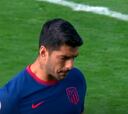 No le gustó para nada: Suárez reaccionó así tras su sustitución