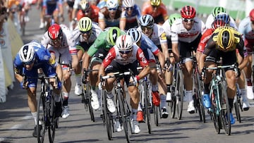 23/07/19 TOUR DE FRANCIA 2019 ETAPA 16 NIMES - NIMES CALEB EWAN VENCEDOR DE LA ETAPA SPRINT