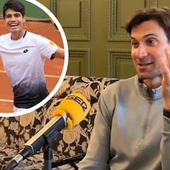 La historia de Ferrer sobre lo que pasó el día que conoció a Alcaraz con 14 años