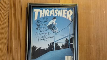 Phil Shao en la portada de Thrasher
