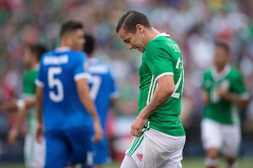 Estas son las mejores imágenes del duelo entre el tricolor y la Selecta celebrado en San Diego, y que marcó el debut de los de Osorio en el torneo de Concacaf.