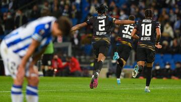 Eliminación de la Real ayer ante el Leipzig