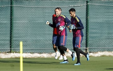 La Selección Colombia realizó su primer entrenamiento en Alicante y se prepara para los amistosos ante Chile y Argelia. 