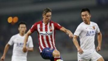 PELIGROSO. Torres protagonizó buenas jugadas.