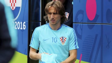 El Real Madrid teme que Modric salga de inicio con Croacia