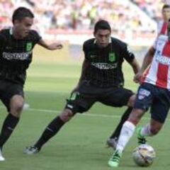 Junior y Nacional empatan en el partido del año en la Liga