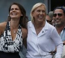 Martina Navratilova se casa con la rusa Julia Lemigova