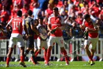 Arsenal se impuso por 1-0 al Chelsea, con gol de Oxlade-Chamberlain; y se quedó con la FA Community Shield por segundo año consecutivo.