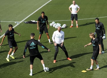 El Madrid prepara el partido en Mendizorroza