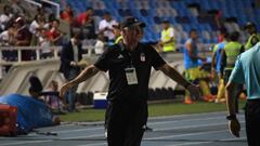 Fernando &#039;Pecoso&#039; Castro durante un partido de Am&eacute;rica de Cali por la Liga &Aacute;guila II-2018