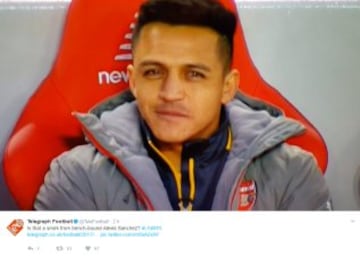 Los memes que se burlan de Arsenal y la suplencia de Alexis