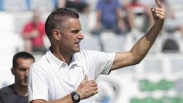 <b>PREPARADO. </b>Lluís Carreras confía en vencer a la Ponferradina.