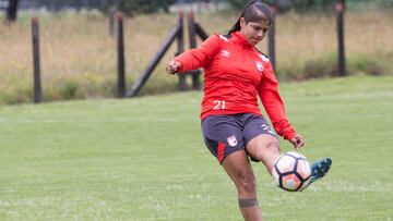 Catalina Usme quiere la Copa Libertadores con Santa Fe