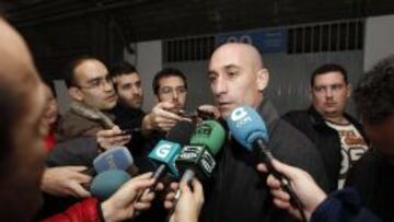 Luis Rubiales, presidente de la AFE.