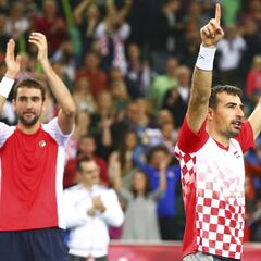 Croacia gana el dobles y acaricia su segunda Copa Davis
