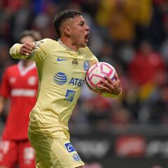 El América superó a Toluca en diferentes variables, menos en el marcador