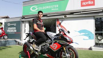 Maxi Scheib es presentado como nuevo piloto oficial de Aprilia