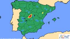 La preocupante previsión de AEMET sobre la calidad del aire en Madrid