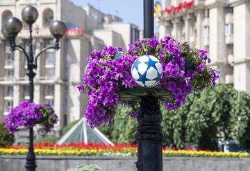 Kiev gets ready for Saturday's Champions League final