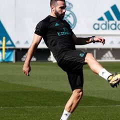 Buenas noticias para Zidane: Carvajal ya vuelve al césped