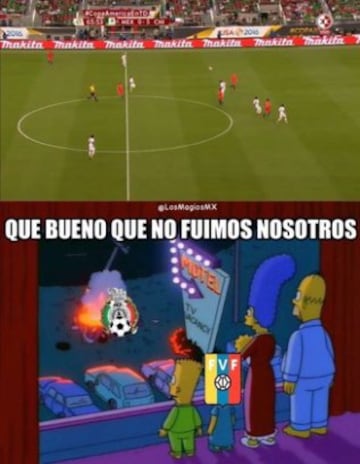 Estas son las imágenes más divertidas que dejó el Chile 7-0 México.