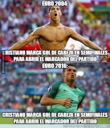 Los mejores memes del Portugal-Gales