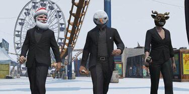 Los Santos nevada en el último parche de GTA Online