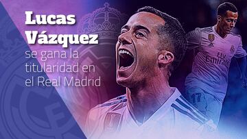 La progresión de Lucas Vázquez