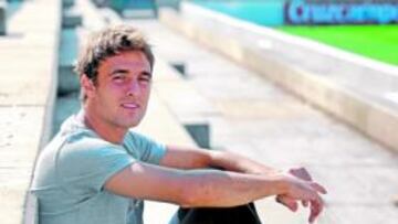 <b>AMBICIOSO. </b>El argentino pretende hacerse un hueco en el once y reclama una oportunidad.