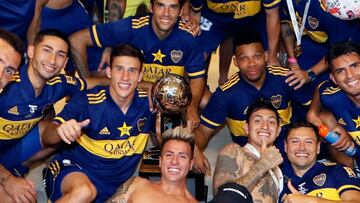 Frank Fabra, el colombiano con más títulos locales en Boca Juniors.