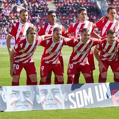 El Girona sufre una sangría en las segundas partes