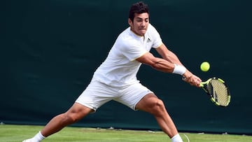 Garín vs Sock (1-3): Garín cae en primera ronda de Wimbledon