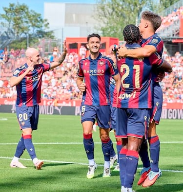 El central granota fue fundamental en la goleada de su equipo al Girona. Serio atrás, no permitió que los atacantes rivales crearan peligro.