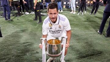 Hazard se pide otro año en el Madrid