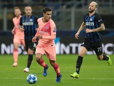 Coutinho facing up to three weeks out with hamstring injury