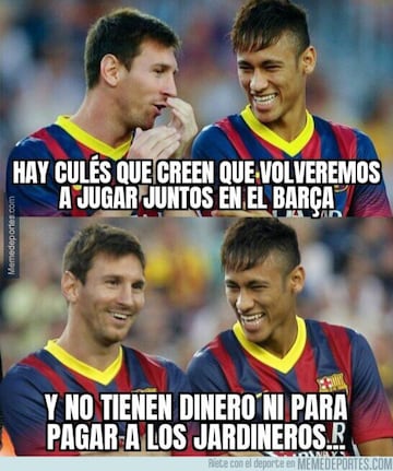 Real Madrid y Barcelona, protagonistas de los mejores memes