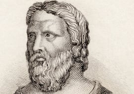 Heráclito de Éfeso, filósofo griego: “Es necesario saber que la guerra es común y que todo sucede por discordia y necesidad”