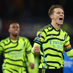 Martin Odegaard, de joya del Real Madrid a cumplir 100 partidos con el Arsenal