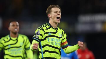 El noruego Martin Odegaard pasó de ser una de las grandes promesas del Real Madrid a consolidarse de lleno con el Arsenal de Mikel Arteta.