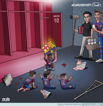 Xavi, el Barça... Los memes más divertidos de la jornada