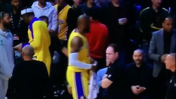 Leaked video reveals LeBron leaving team huddle before fourth quarter to confront Stephen A. Smith