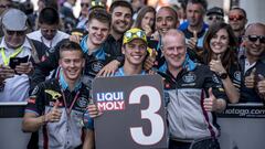 Mir hizo su primer podio en Moto2 en Francia.