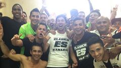 'Clásico es ganarte': así celebró el camarín de Colo Colo