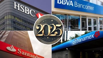 ¿Qué días del 2025 no darán servicio los bancos en México?: conoce el calendario oficial