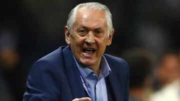 Fomenko, durante el partido.